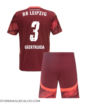 RB Leipzig Lutsharel Geertruida #3 Maglia Gara Trasferta Repliche 2024-25 Bambino Maniche Corte RB Leipzig Lutsharel Geertruida #3 Maglia Gara Trasferta Repliche 2024-25 Bambino Maniche Corte